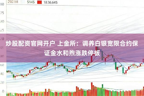 炒股配资官网开户 上金所：调养白银宽限合约保证金水和煦涨跌停板