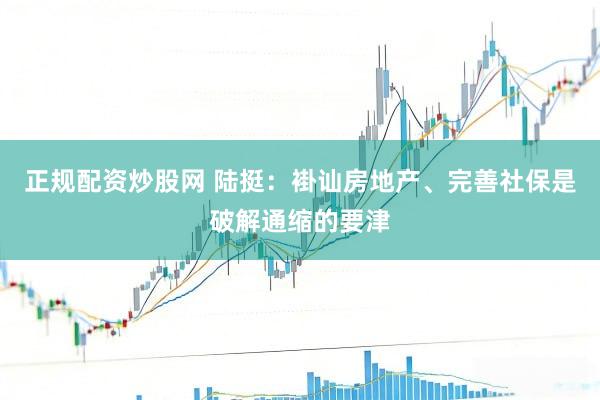 正规配资炒股网 陆挺：褂讪房地产、完善社保是破解通缩的要津