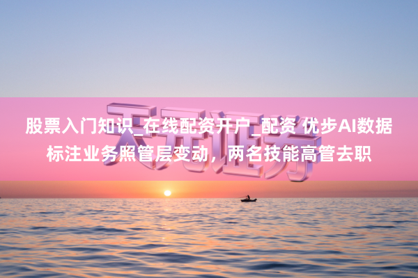 股票入门知识_在线配资开户_配资 优步AI数据标注业务照管层变动，两名技能高管去职